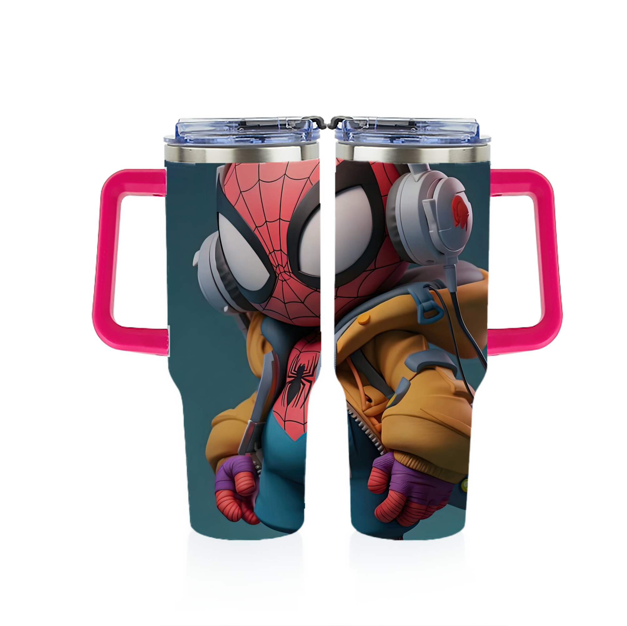 Spider Man スパイダーマン 1200ｍLフルプリント車用タンブラー